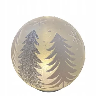 Kula Szklana Świecąca Dekoracja Świąteczna - Bombki - miniaturka - grafika 1