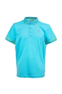 Koszulki sportowe męskie - Koszulka męska Fila  Polo New Court Scuba Blue M - miniaturka - grafika 1