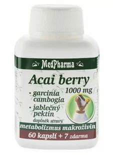 Acai Berry - 1000 mg, 67kaps - Suplementy diety - miniaturka - grafika 1