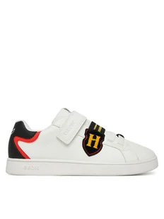 Geox Sneakersy J Eclyper J56LSB 000BC C0404 D Biały - Buty dla chłopców - miniaturka - grafika 1