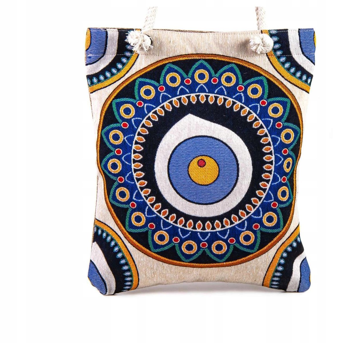 Torebka Torba Damska Shopper Turecka Gobelinowa Orientalna Z Okiem Proroka