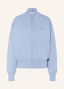 Tommy Hilfiger Bluzon W Stylu Dresowym blau - Kurtki damskie - miniaturka - grafika 1