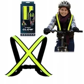Akcesoria BHP - Szelki Kamizelka Oświetlenie Led Streetglow S/m Dla Dzieci / Do Biegania / Na Rower - miniaturka - grafika 1