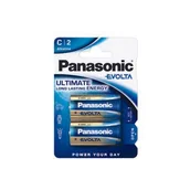 Baterie i akcesoria - Bateria alkaliczna Evolta LR14/2BP C 2 sztuki Panasonic - miniaturka - grafika 1