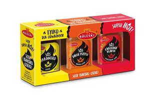 Zestaw sosów bardzo ostrych 3x100ml - Majonezy i dressingi - miniaturka - grafika 1