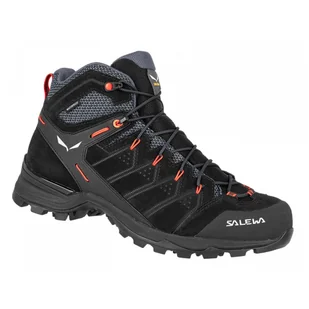Buty męskie Salewa Ms Alp Mate Mid Wp Rozmiar butów (UE): 45 / Kolor: czarny/pomarańczowy - Buty trekkingowe męskie - miniaturka - grafika 1
