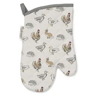 Fartuchy i rękawice kuchenne - Bawełniana rękawica kuchenna Cooksmart ® Country Animals - miniaturka - grafika 1