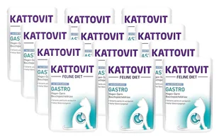 Kattovit Gastro kaczka 12x85g saszetka - Mokra karma dla kotów - miniaturka - grafika 1