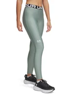 Spodnie sportowe damskie - Under Armour Legginsy funkcyjne w kolorze zielonym - miniaturka - grafika 1