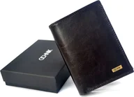 Portfele - OCHNIK OCHNIK SL-145-89 brązowy skórzany portfel męski SL-145 89 - miniaturka - grafika 1