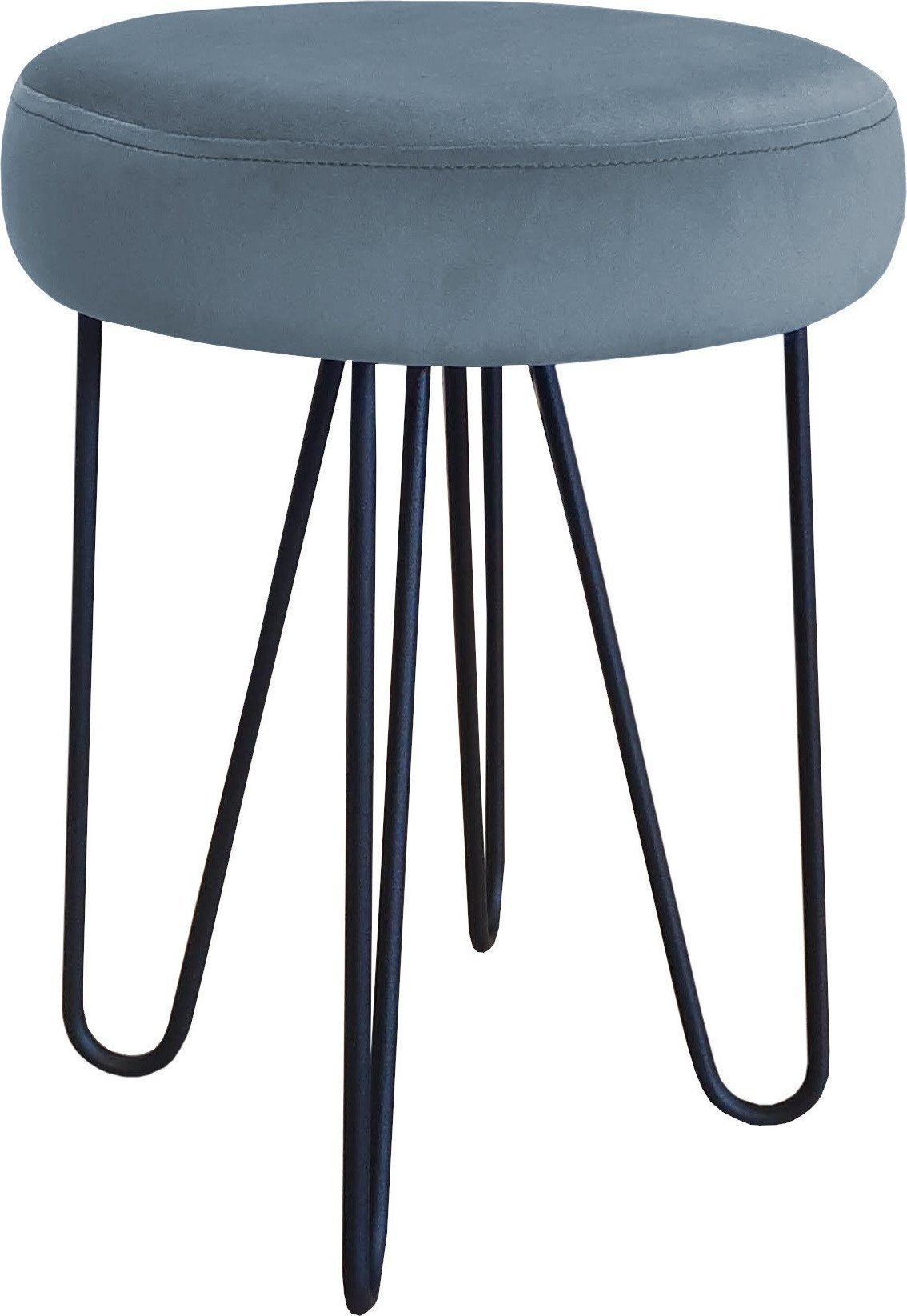 Atos Taboret Venus HAIRPIN noga czarna BL06