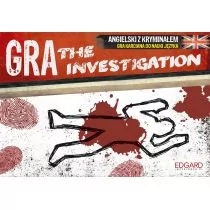 The Investigation. Angielski z kryminałem. Gra karciana do nauki języka Edgard - Gry karciane - miniaturka - grafika 1