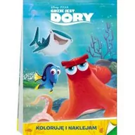 Powieści i opowiadania - Gdzie jest Dory. Koloruję i naklejam - miniaturka - grafika 1