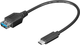 Kabel USB MicroConnect USB3.1 SuperSpeed 0.2m M-F USB3.1CAF02 - Kable USB - miniaturka - grafika 1