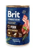 Mokra karma dla psów - BRIT Premium by Nature Pork with Trachea - mokra karma dla psa - 400 g - miniaturka - grafika 1