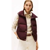 Kamizelki damskie - Tommy Hilfiger Puchowy bezrękawnik CREST | Loose fit - miniaturka - grafika 1