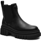 Sztyblety damskie - Guess Skórzane sztyblety ALIS - miniaturka - grafika 1