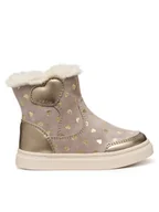 Buty dla dziewczynek - Geox Kozaki B Nashik B563HB 0BSNF C5005 M Brązowy - miniaturka - grafika 1