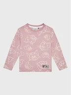 Bluzki damskie - Fila Bluzka Topeka 771173 Fioletowy Regular Fit - miniaturka - grafika 1