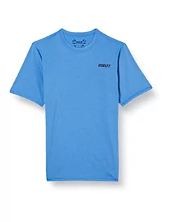 Koszule męskie - Hurley Męska koszula M Fastlane Hybrid Ss niebieski niebieski L MAT0000480 - grafika 1