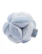 Zabawki interaktywne dla dzieci - Nattou Edukacyjna piłeczka Lapidou niebieska - miniaturka - grafika 1