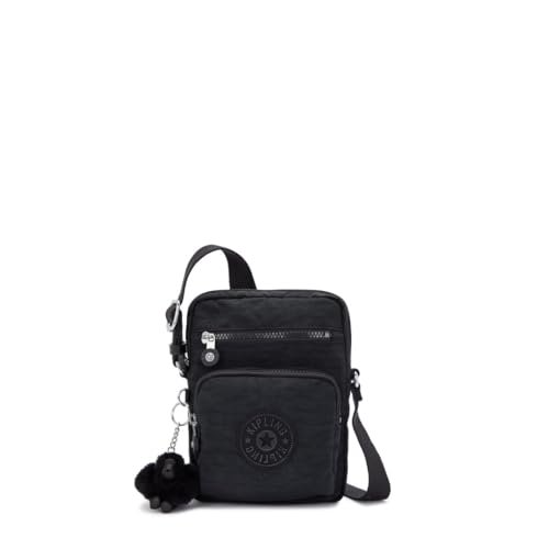 Kipling Damskie Gunne Crossbody z regulowanymi paskami mały czarny Noir I3244-P39