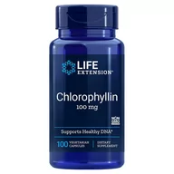Suplementy naturalne - Life Extension Chlorophyllin - Chlorofilina 100 mg (100 kaps.) - miniaturka - grafika 1