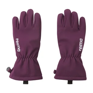 Dziecięce rękawice softshellowe Reima Tehden deep purple - 7 - Rękawiczki dla dzieci - miniaturka - grafika 1