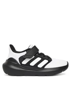 adidas Sneakersy Tensaur Run 2.0 JR6070 Czarny - Buty dla chłopców - miniaturka - grafika 1