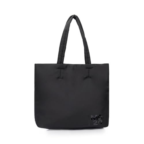 Mandarina Duck MD20 Balon Tote, MD 20 damska, Czarny