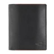 Portfele - CAMEL ACTIVE 365 705 60 skórzany portfel męski RFID czarny naturalna skóra 365 705 60 - miniaturka - grafika 1