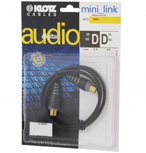 Klotz MID-010 Instrumentenkabel - Inne akcesoria dla DJ - miniaturka - grafika 1