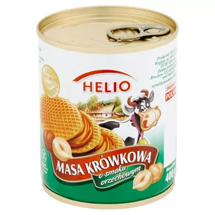 Helio - Masa krówkowa o smaku orzechowym - Dodatki do ciast w proszku - miniaturka - grafika 1