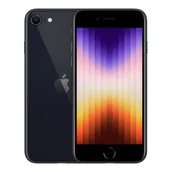 Telefony komórkowe - Apple iPhone SE 2022 5G 4GB/64GB Czarny - miniaturka - grafika 1
