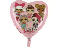 Urodziny dziecka - GRABO Balon foliowy "LOL Surprise" GRABO 18" HRT GBL18032 - miniaturka - grafika 1