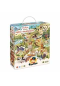 Książki edukacyjne - CzuCzu Dzikie puzzle Parki narodowe dla dzieci 6+ - miniaturka - grafika 1