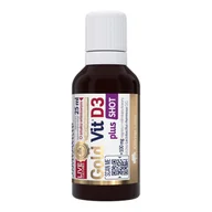 Witaminy i minerały - Olimp Gold Vit D3 plus SHOT - 25 ml ampułka - wiśnia - miniaturka - grafika 1