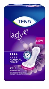 SCA Tena Lady Normal Night, podpaski specjalistyczne, 10 sztuk |TYDZIEŃ  od 99,99 zł !!! 9096895 - Podpaski - miniaturka - grafika 2