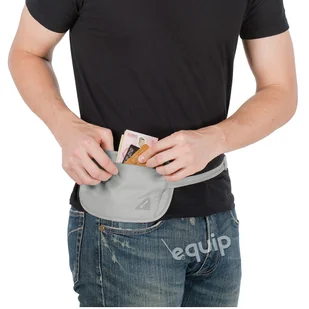 Saszetka na dokumenty portfel Pacsafe X100 RFID Security Waist Wallet - grey - Nerki - miniaturka - grafika 2