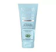 Żele do mycia twarzy - Eveline Cosmetics Fresh Beauty nawilżający żel micelarny do mycia twarzy z niacynamidem 150ml - miniaturka - grafika 1