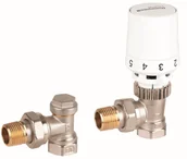 Akcesoria grzewcze - Honeywell HOME Zestaw termostatyczny kątowy 1/2" HOME - miniaturka - grafika 1