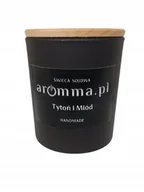 Świece - Świeca Sojowa Aromma - Tytoń i Miód 180 ml - NUTA MARYNARSKA - NATURALNA 100% EKO - miniaturka - grafika 1