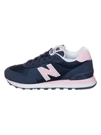 Trampki damskie - New Balance Skórzane sneakersy "515" w kolorze granatowo-jasnoróżowym - miniaturka - grafika 1