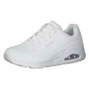 Skechers Damskie trampki UNO, białe, 2,5 UK - Trampki damskie - miniaturka - grafika 1