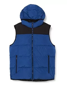 Geox Męska kurtka magnetyczna M, True Blue/Black, 58 - Kurtki męskie - miniaturka - grafika 1