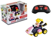Modele zdalnie sterowane - Pojazd RC Mario Kart Peach Mini RC 2,4GHz Carrera - miniaturka - grafika 1