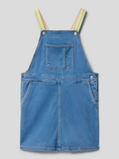 Sukienki - Sukienka jeansowa z wpuszczanymi kieszeniami model ‘FRO’ - miniaturka - grafika 1