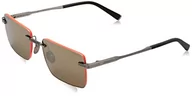 Okulary przeciwsłoneczne - Police Unisex SPLG34 okulary przeciwsłoneczne, czarne, 57, czarny, 57 - miniaturka - grafika 1