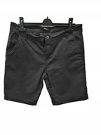 Spodenki damskie - Spodenki damskie eleganckie do połowy uda bawełna rozmiar L s215 - miniaturka - grafika 1