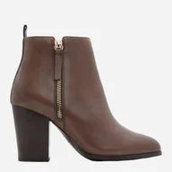 Botki damskie - Botki damskie na obcasie ALDO 13673322-200 37 (6.5US) 23.4 cm Brązowe (57005720389). Botki damskie - miniaturka - grafika 1